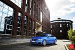 BMW 4-Series Matte Blue on Vossen Wheels (CVT) 2017 года
